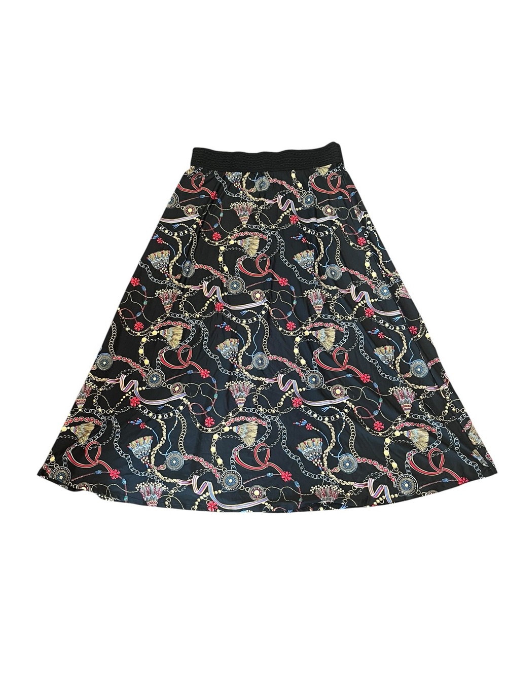 Robert Louis Skirt Women XL Equestrian Horse Bridle Western Ornate Baroque
